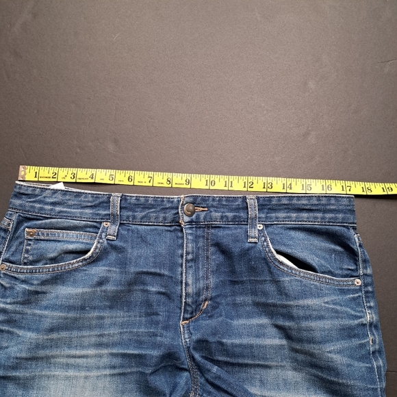 Joe's Jeans Womens 34x28 Blue Valencia Faded High Rise Slim Ankle - Picture 7 of 10